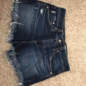 AG cut off shorts